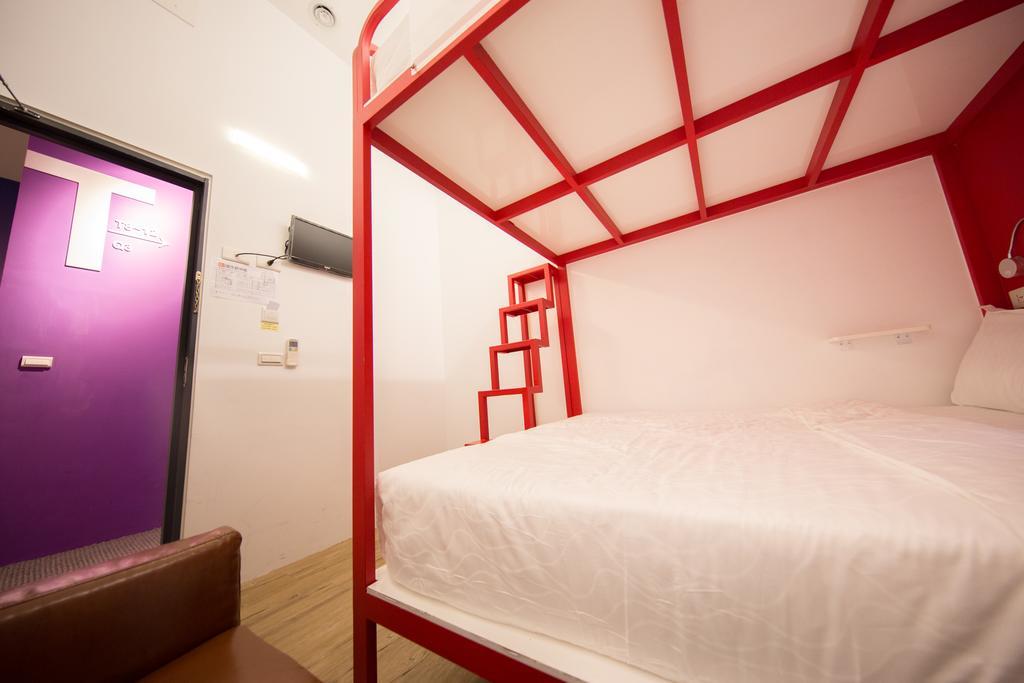 Sleepbox Hostel Тайбэй Экстерьер фото